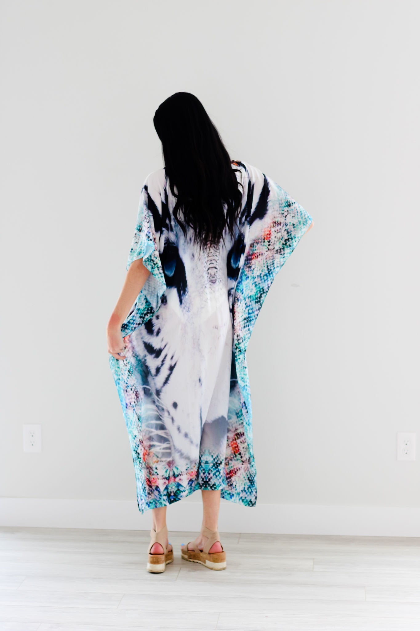 Tribal Kaftan Dress, Plus Size Kaftan Dress, Embellished Kaftan, Oriental Caftan